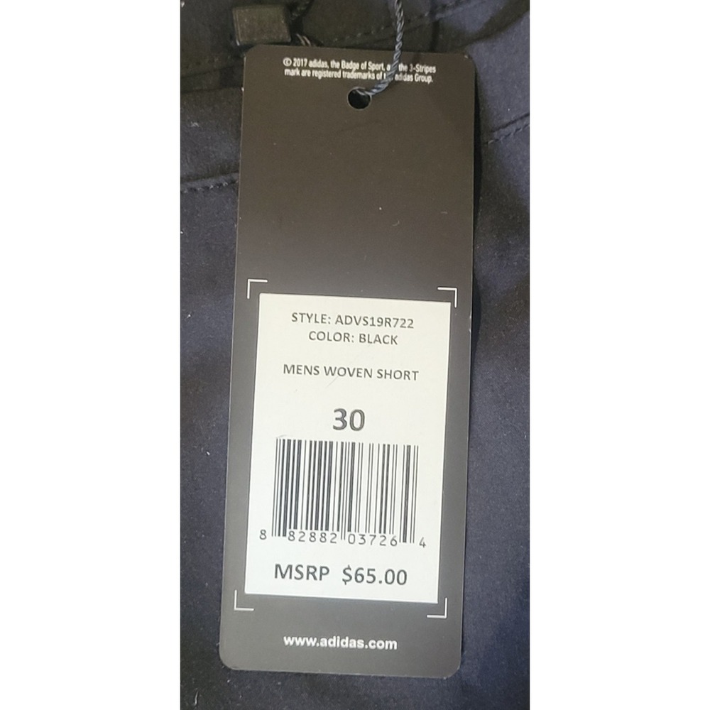 NWT Adidas‎ Golf Ultimate 365 Black Woven Shorts Men's 30 ADVS19R722 MSRP $65 - Picture 11 of 14